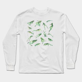 Lots of Frogs Long Sleeve T-Shirt